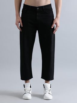 Bene Kleed - Men Pure Cotton Printed Cropped Relaxed Fit Jeans