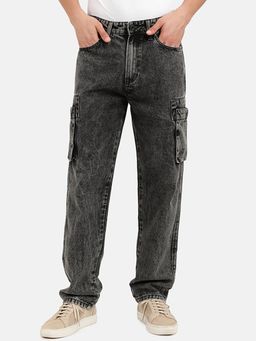Bene Kleed - Men Mid Rise Straight Fit Cargo Jeans