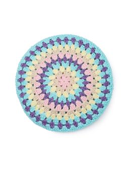 Magic Needles - Sky Blue Woven Beret Cap