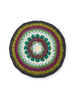 Magic Needles - Grey Woven Beret Cap