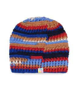 Magic Needles - Multi-Color Handmade Woven Crochet Beanie