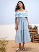 Blue color option, Sold out, Currently selected