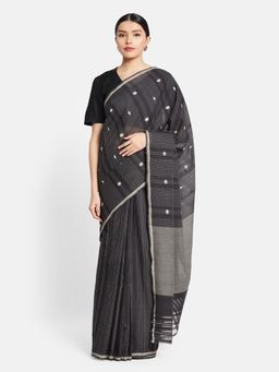 Fabindia - Cotton Woven Saree Without Blouse