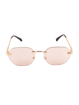 Voyage - Light Brown-Nude Square Sunglass for Unisex (2097MG3604)