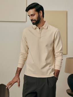 Andamen - Men Cotton Stretch Embroidery Pullover