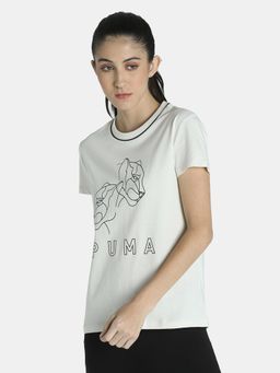 Puma - Style Cat Women Gray T-shirts