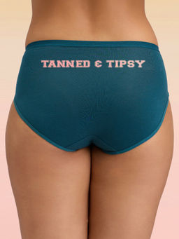 Lola and Mae - C.O.A.T Hipster-Panty Pack of 1-Good Vibes Green LMP1015