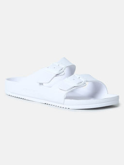 Jack & Jones - White Moulded Sandals