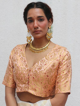 Chidiyaa - Onam Ishani Brocade Blouse