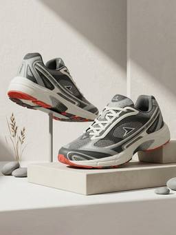 Power - Men Black Running Shoes