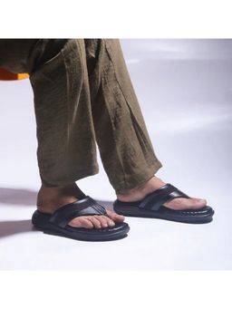 Monkstory - Men Atelier 1975 Comfort Sandals - Midnight Black