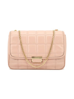 Van Heusen - Peach Patterned Sling and Cross Bag