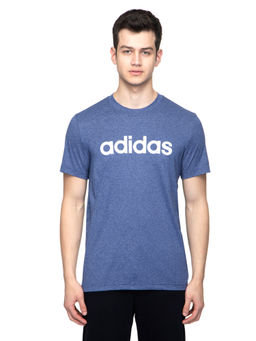 adidas - M D2m Ar Sof Lg Blue Sports T-shirt