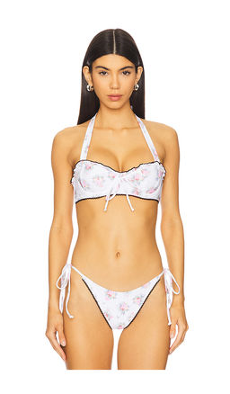 For Love & Lemons - Doily Bikini Top