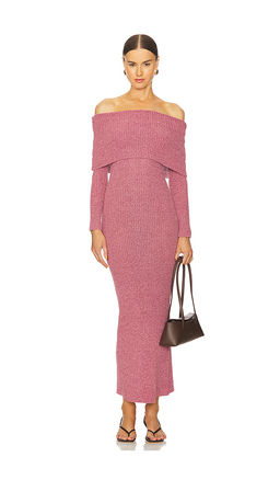 Line & Dot - Lenora Off Shoulder Dress