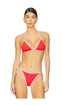 L SPACE - Lotus Bikini Top