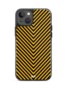 DailyObjects - V Ochre Stride 2.0 Case Cover For iPhone 13-6.1-inch