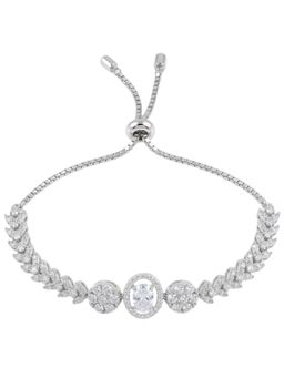 Anoree - Imperial Spark Adjustable White Bracelet