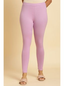 W - Purple Solid Tights