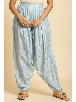 W - Blue Floral Salwar