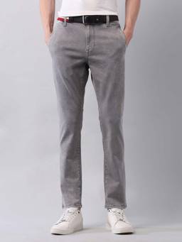U.S. Polo Assn. Denim Co. - Cotton/Elastane Solid/Plain Regular Fit Jeans