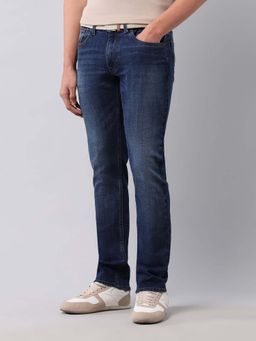 U.S. Polo Assn. Denim Co. - Cotton/Elastane Solid/Plain Slim Fit Jeans