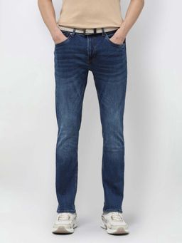 U.S. Polo Assn. Denim Co. - Cotton Solid/Plain Slim Fit Jeans