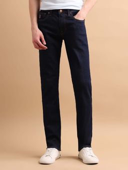 U.S. Polo Assn. Denim Co. - Cotton Solid/Plain Slim Fit Jeans
