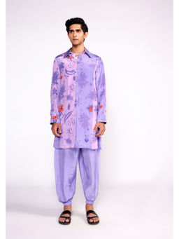 ISHA GUPTA TAYAL - Purplr Printed Kurta