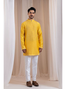 SMRITI - Yellow Solstrike Kurta and Pant