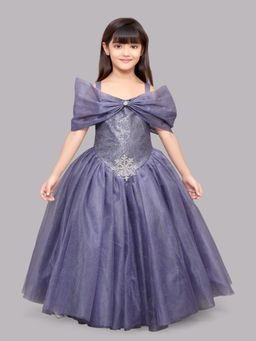 Pink Chick - Grey Princess Ball Gown