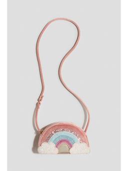 H&M - Girls Pink Rainbow-Shaped Shoulder Sling Bag