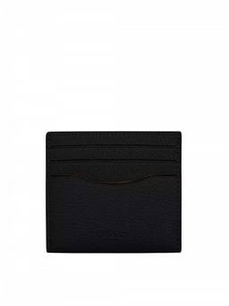 Coach - Black Textured Logo Card Holder