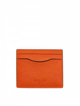 Coach - Orange Textured Card Holder