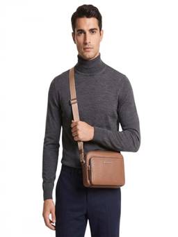 Michael Kors - Brown Cooper Small Crossbody Bag