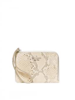 Kate Spade - Natural Lucy Animal Print Card Holder