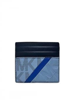Michael Kors - Light Blue Cooper Slim Logo Card Holder