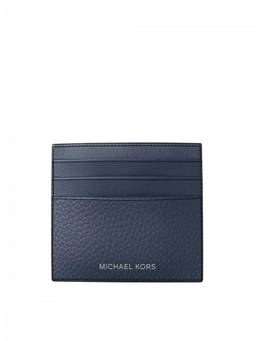 Michael Kors - Navy Blue Textured Card Holder