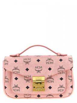 MCM - Pink Tracy Medium Crossbody Bag