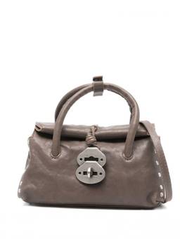 Zanellato - Grey Dotta Centauro Small Satchel Bag