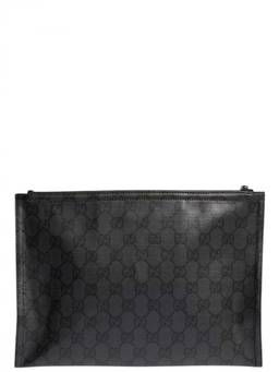 Gucci - Black GG Medium Pouch