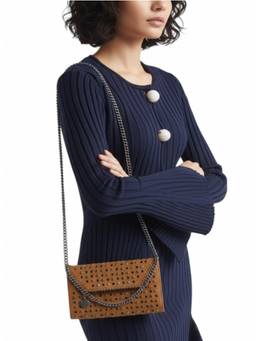 Stella McCartney - Brown Falabella Small Crossbody Bag