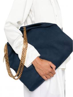 Stella McCartney - Blue Falabella Medium Tote Bag