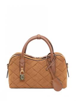 Stella McCartney - Brown Ryder Mini Satchel Bag with Charms