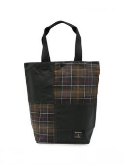 Barbour - Sage Field Patchwork Tartan Large Handbag