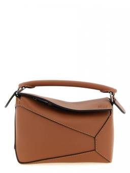 Loewe - Brown Puzzle Edge Mini Crossbody Bag
