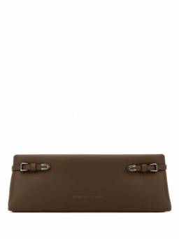 Brunello Cucinelli - Mud Brown Textured Clutch