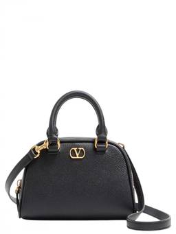Valentino Garavani - Brown VLogo Mini Satchel Bag