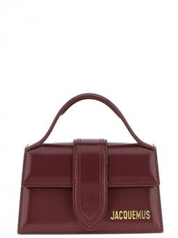 JACQUEMUS - Maroon Bambino Mini Crossbody Bag