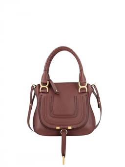 Chloe - Brown Marcie Small Satchel Bag